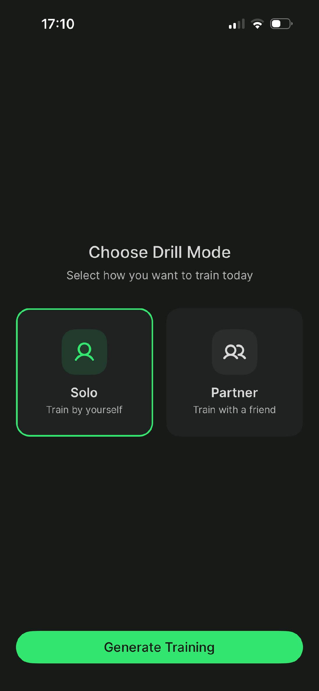 DRILL MODE